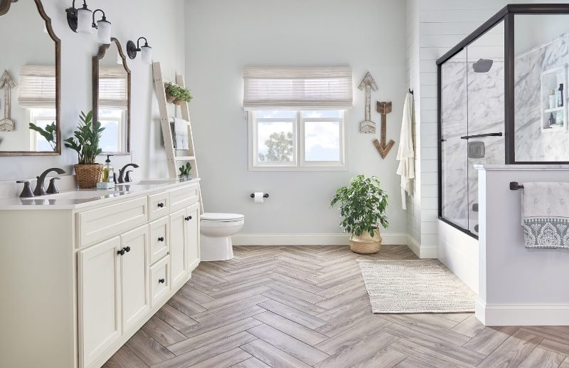 bathroom remodel materials and craftsmanship in Virginia Beach