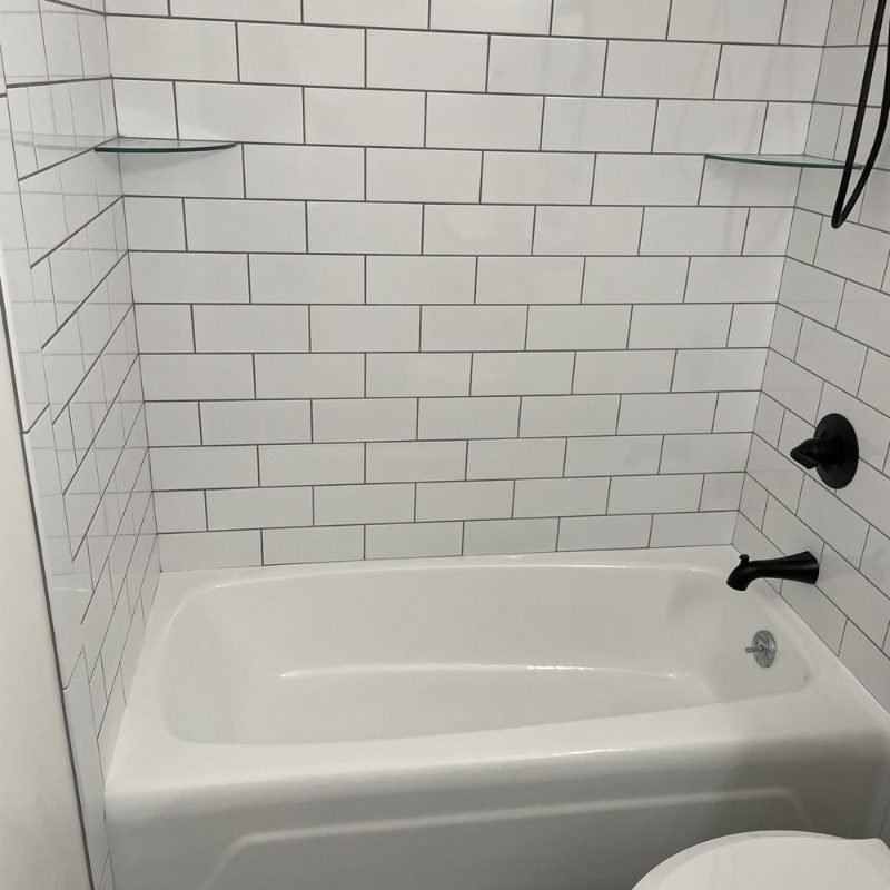 bathroom remodel project in Virginia Beach